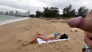 Infant Can I Cum On Your Tits? - Public Blarney Flashing On The Margin